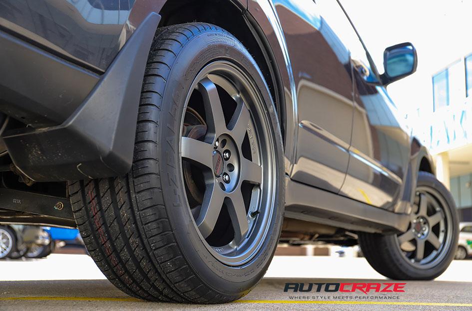 SUBARU FORESTER DRIFTER GUN METAL MATTE